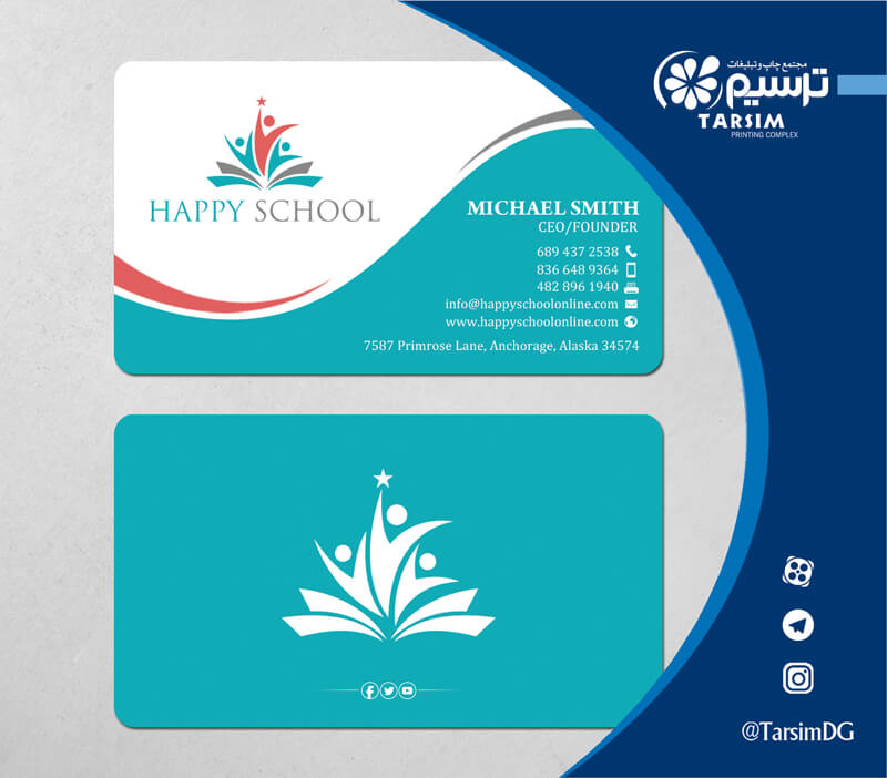 طراحی کارت ویزیت باید نشان دهنده شخصیت برند شما باشد