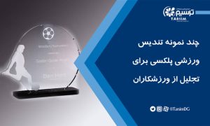 چند نمونه تندیس ورزشی پلکسی