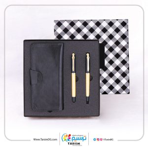 بورس هدایای تبلیغاتی و نیم ست مدیریتی