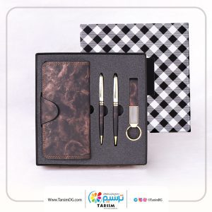 بورس هدایای تبلیغاتی و نیم ست مدیریتی