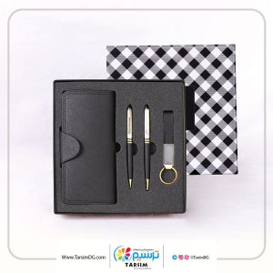 بورس هدایای تبلیغاتی و نیم ست مدیریتی