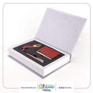 بورس هدایای تبلیغاتی و نیم ست مدیریتی