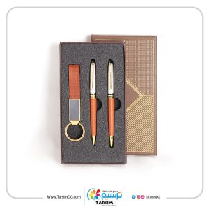 بورس هدایای تبلیغاتی و نیم ست مدیریتی