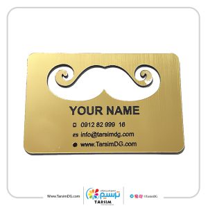 کارت ویزیت لاکچری آرایشگاه