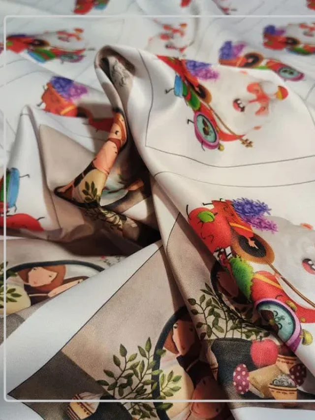 چاپ ساتن چاپ پارچه ساتن