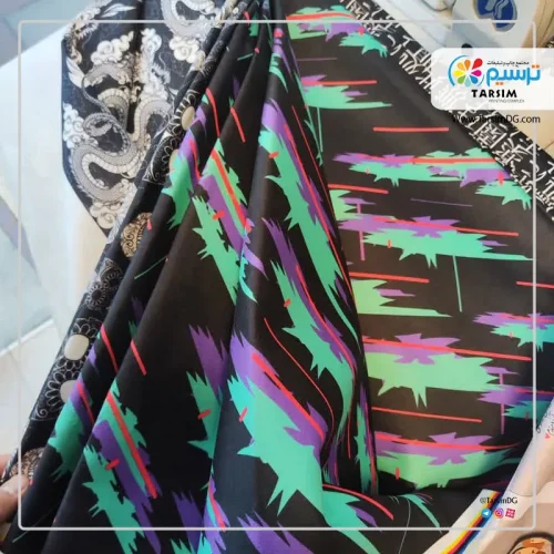 چاپ پارچه مخمل پورش