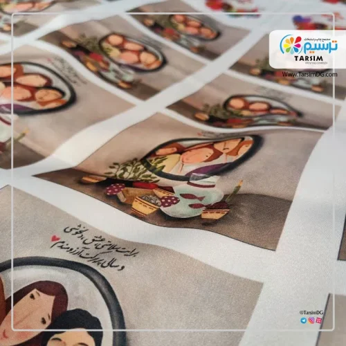 چاپ روی ساتن چاپ پارچه ساتن