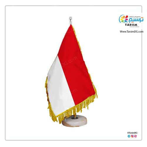 پرچم رومیزی اندونزی