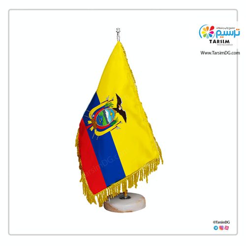 پرچم رومیزی اکوادور
