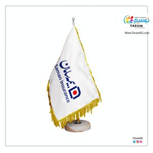 پرچم رومیزی بیمه سامان