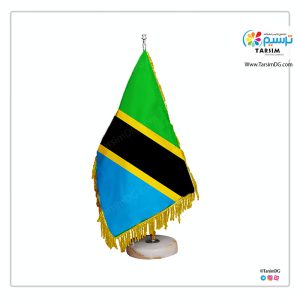 پرچم رومیزی تانزانیا
