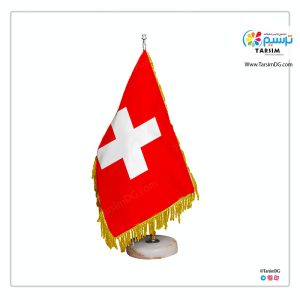 پرچم رومیزی سوئیس