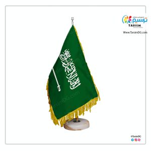 پرچم رومیزی عربستان