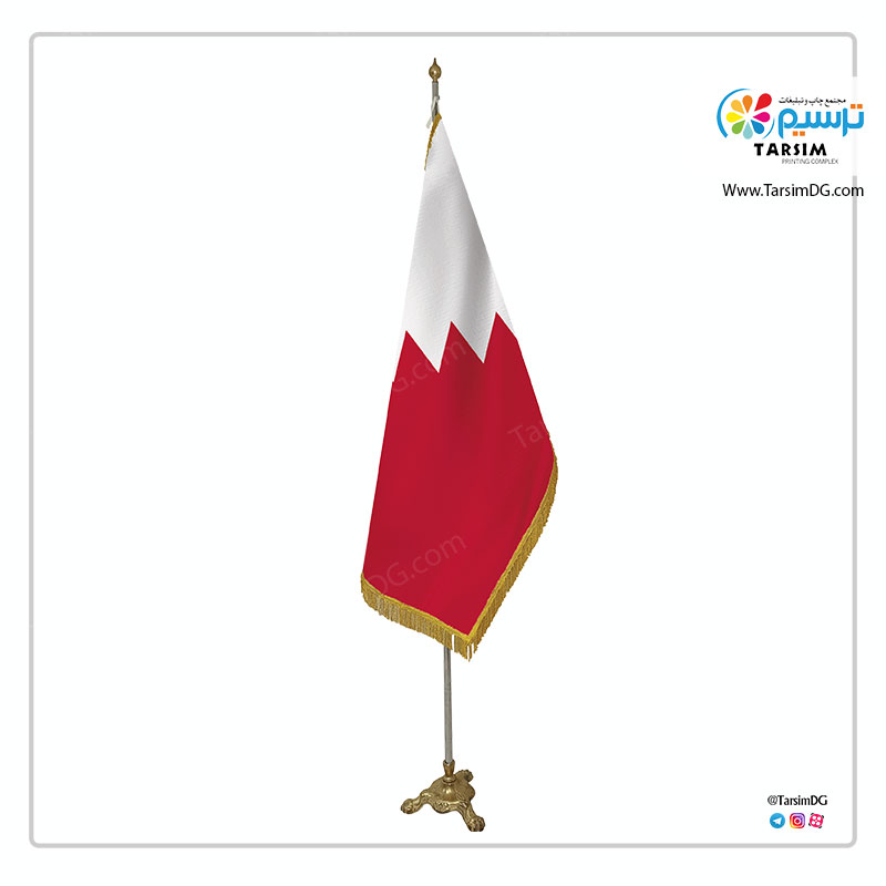 پرچم تشریفات قطر