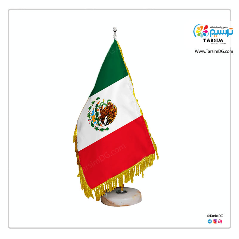 پرچم رومیزی مکزیک