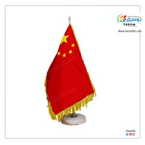 پرچم رومیزی چین