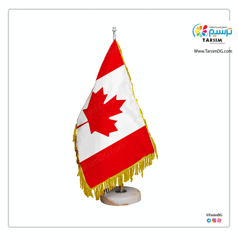 پرچم رومیزی کانادا