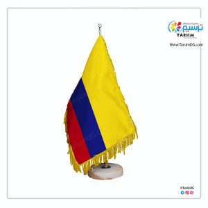پرچم رومیزی کلمبیا