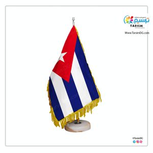 پرچم رومیزی کوبا