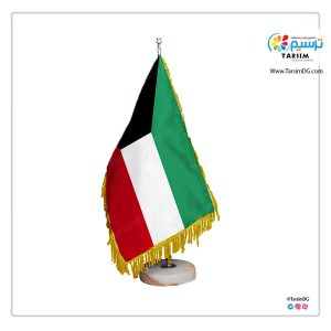 پرچم رومیزی کویت