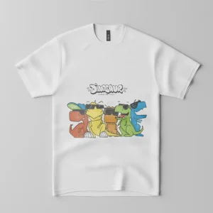 15 طرح لیبل حرارتی لباس کودکانه برای استایل خاص و منحصر بفرد 8 برچسب لباس دایناسور