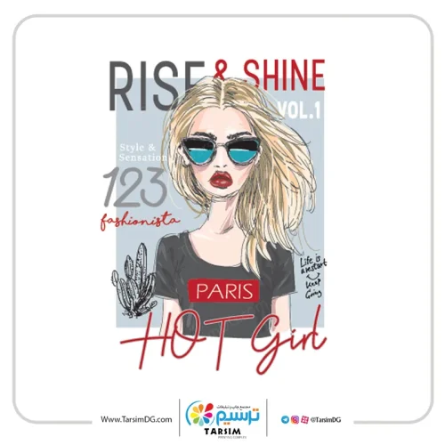 برچسب دختر و لباس