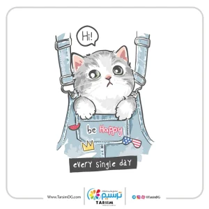 برچسب اتویی گربه