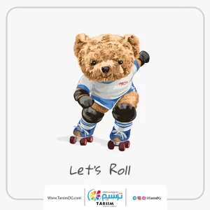 برچسب حرارتی لباس خرس