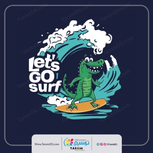 برچسب لباس تمساح