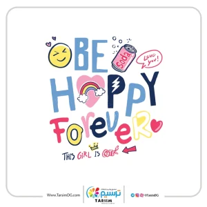 لیبل حرارتی دخترانه