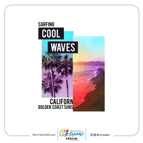 برچسب حرارتی لباس منظره