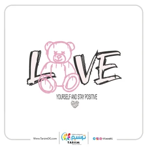 برچسب حرارتی لباس عشق