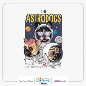 لیبل حرارتی لباس سگ فضایی