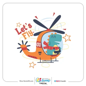 برچسب حرارتی هلیکوپتر