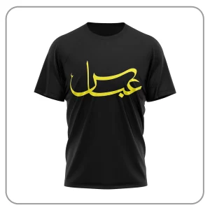 تیشرت مشکی آستین کوتاه