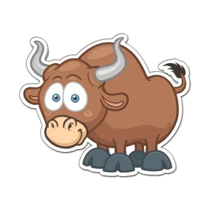 عروسک های مگنتی گاو