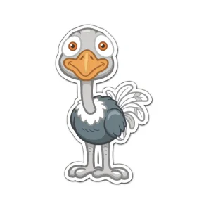 عروسک های مگنتی شتر مرغ