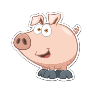 عروسک های مگنتی خوک