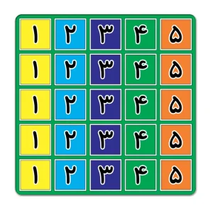 جدول سودوکو 5 تایی