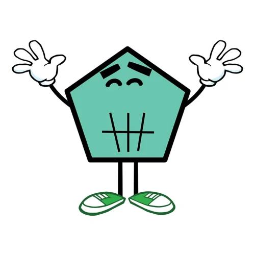 اشکال هندسی پنج ضلعی