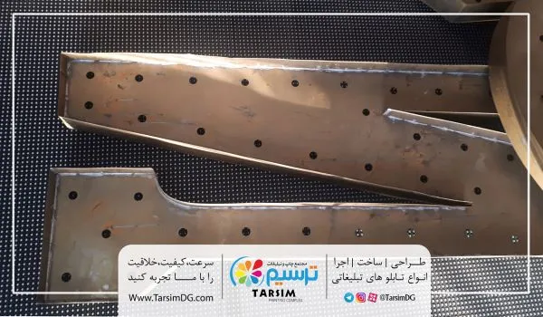 ساخت تابلو لاسوگاسی در تابلوسازی ترسیم