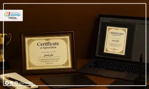 چگونه لوح تقدیر طراحی کنیم؟