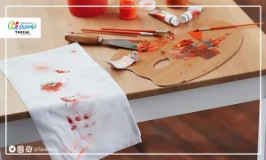 پاک کردن رنگ از روی پارچه در ۵ دقیقه!