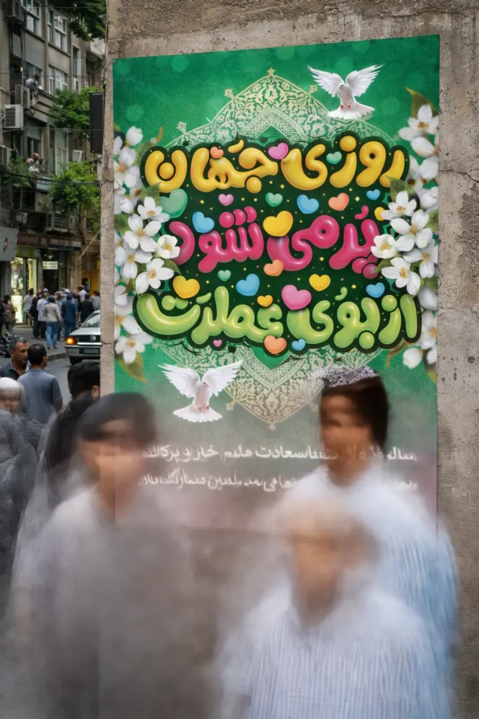 5 نمونه پوستر روز نیمه شعبان | ایدههای حرفهای طراحی مذهبی 2 طراحی پوستر روز نیمه شعبان