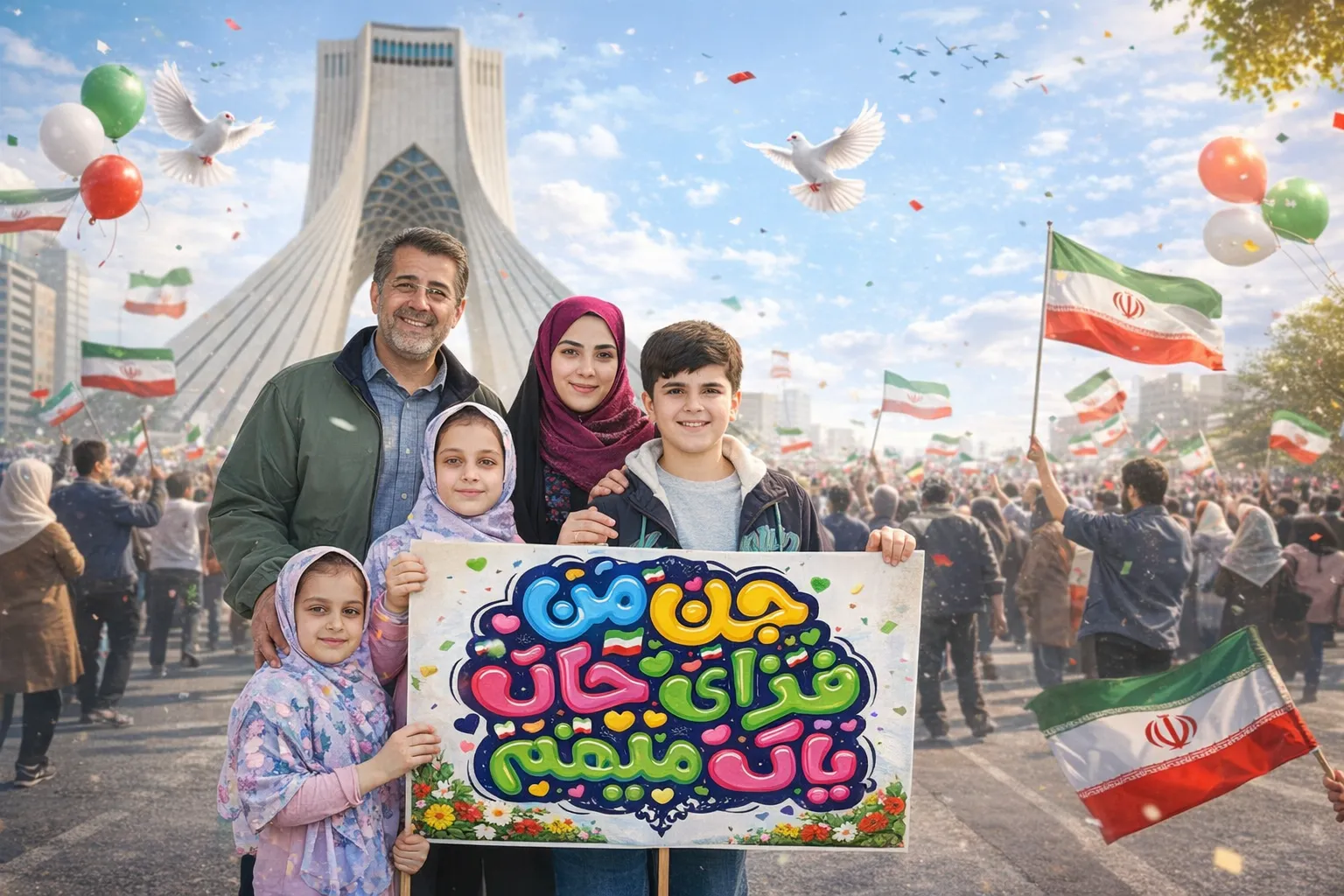 چطور پوستر 22 بهمن را حرفهای طراحی و چاپ کنیم؟ 4 چاپ فوری پوستر 22 بهمن