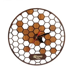 ساعت چوبی دیواری