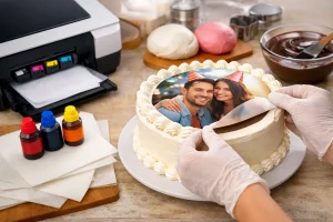 چاپ عکس روی کیک