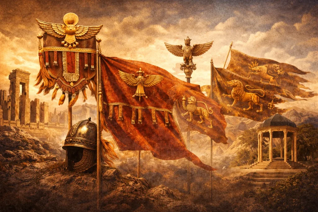 تاریخچه پرچم ایران