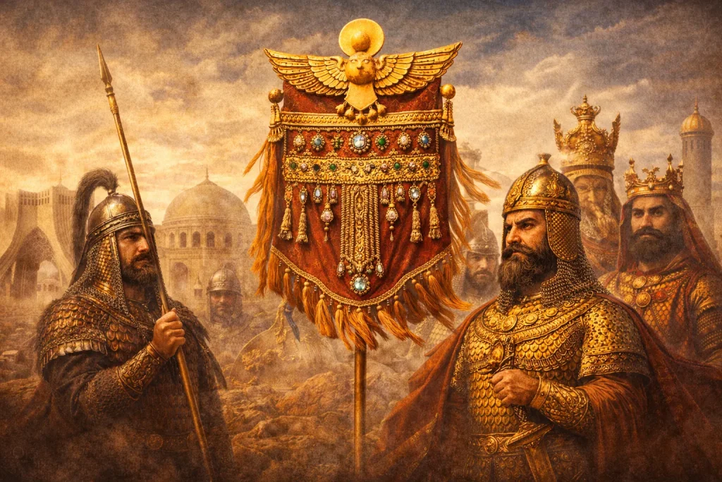 اولین پرچم ایران