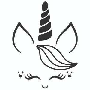 برچسب حرارتی طرح یونیکورن